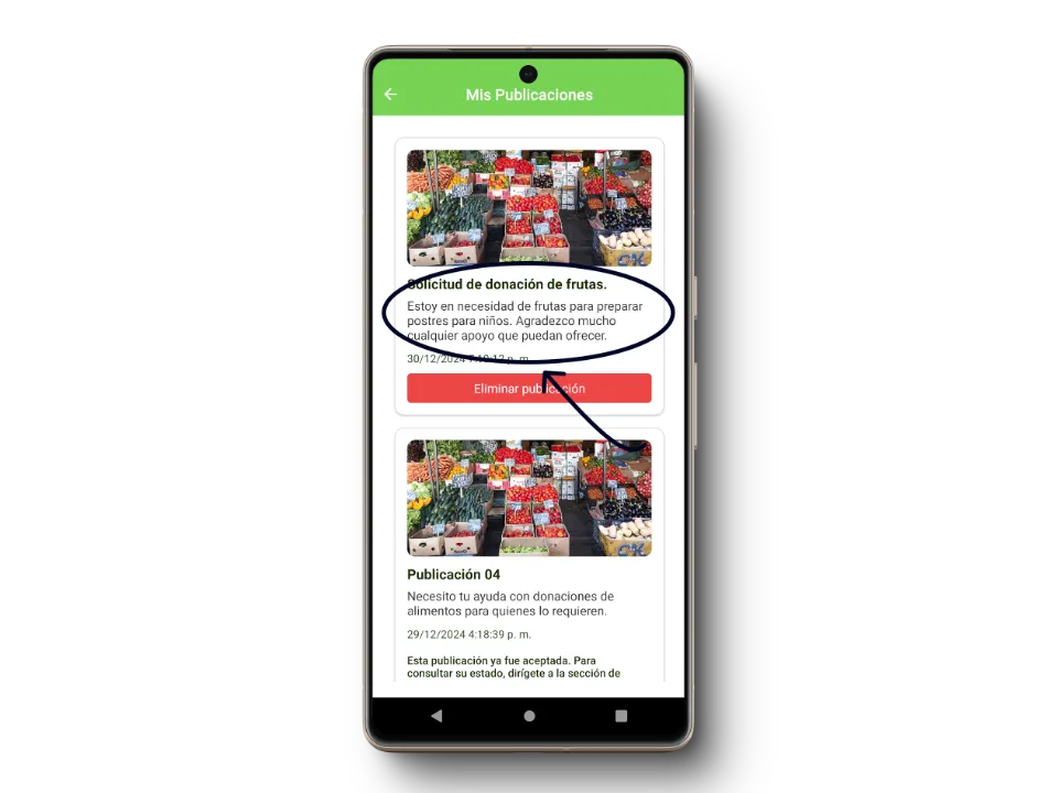 Confirmación de petición